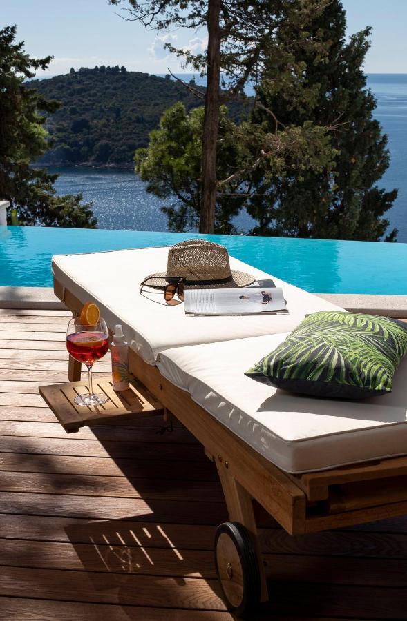 Villa T Dubrovnik - Wellness And Spa Luxury Villa With Spectacular Old Town View Eksteriør bilde