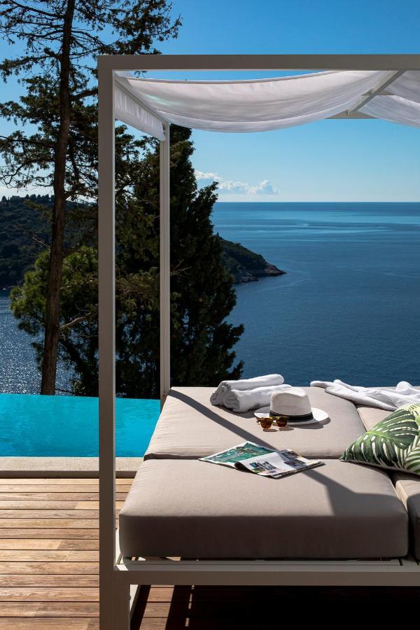 Villa T Dubrovnik - Wellness And Spa Luxury Villa With Spectacular Old Town View Eksteriør bilde