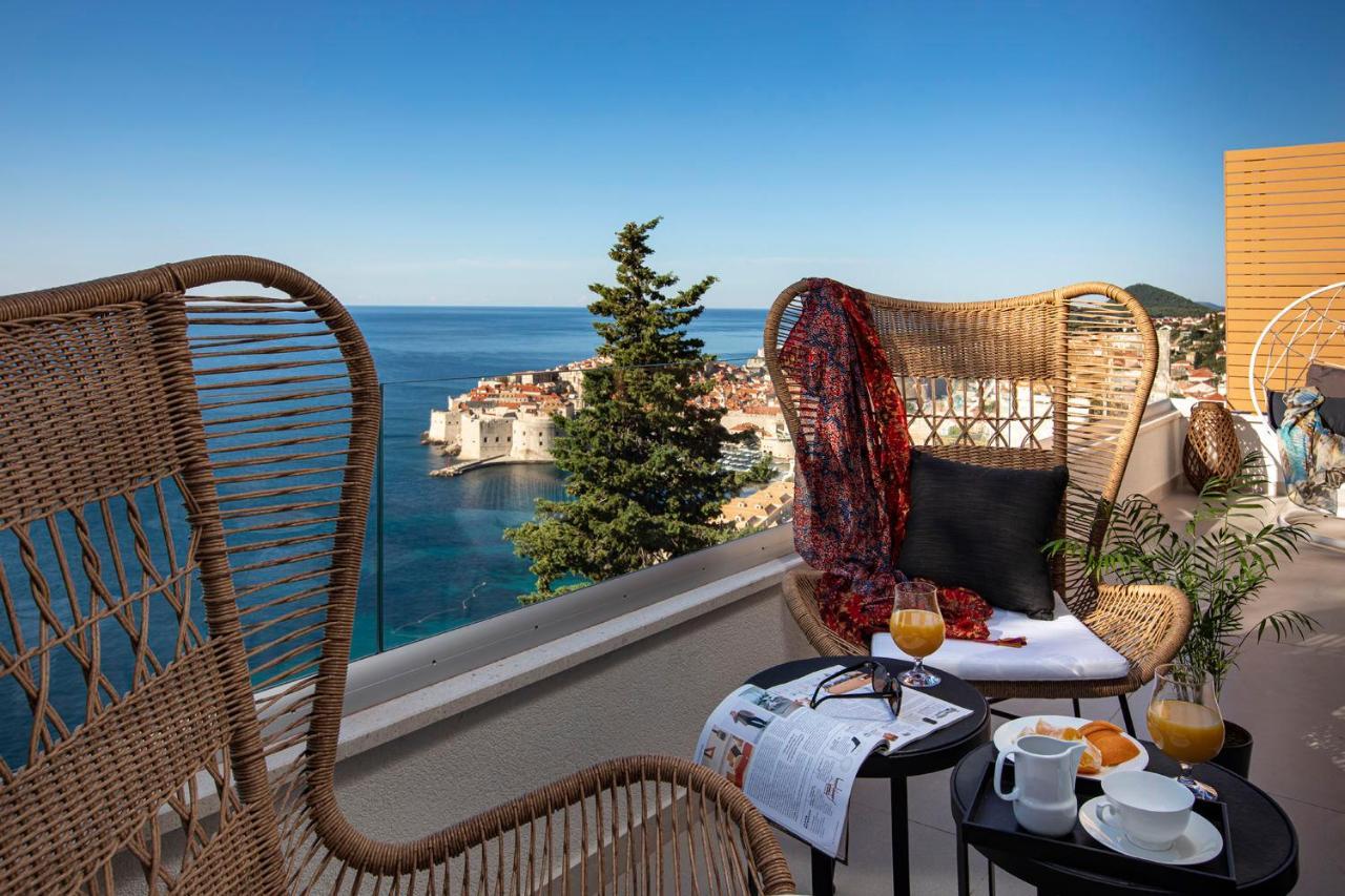 Villa T Dubrovnik - Wellness And Spa Luxury Villa With Spectacular Old Town View Eksteriør bilde